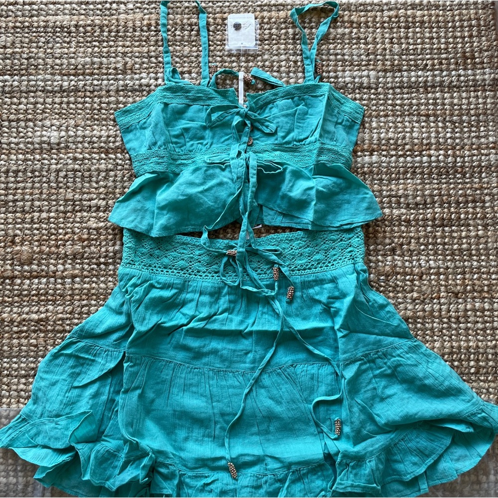 NEW Free People Zaria Skirt Set - Picture 6 of 13